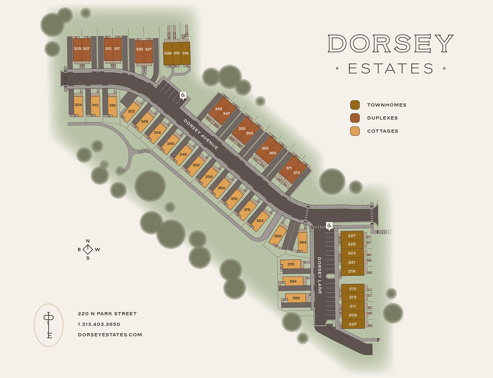 Dorsey Estates Site Plan | Ypsilanti New Construction